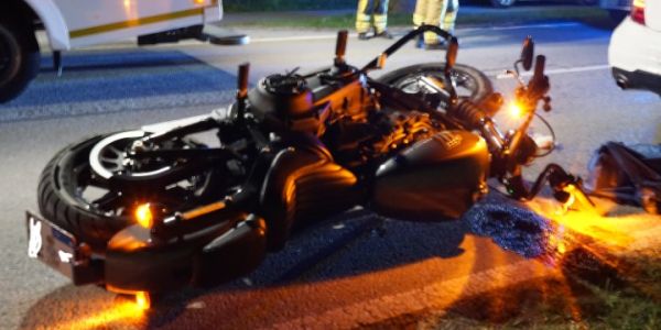 VU THL1 mit PKW und Motorrad