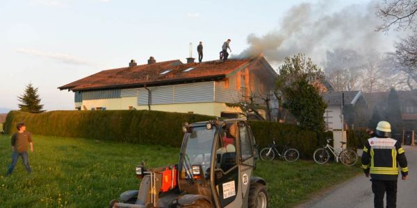 Brandeinsatz im Unterland